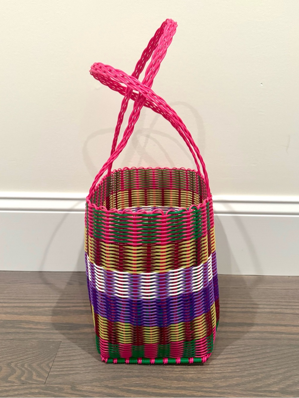 Woven Basket Bag View 3